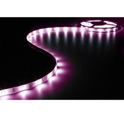 Afbeelding van KIT MET FLEXIBELE LED STRIP, CONTROLLER EN VOEDING RGB 90 LEDs 3 m 12 VDC Vellight