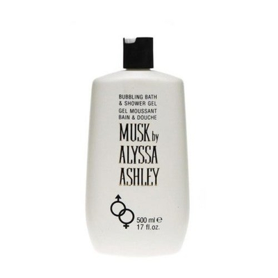 Afbeelding van Alyssa Ashley Musk Bath &amp; Shower Gel Fles 500ml