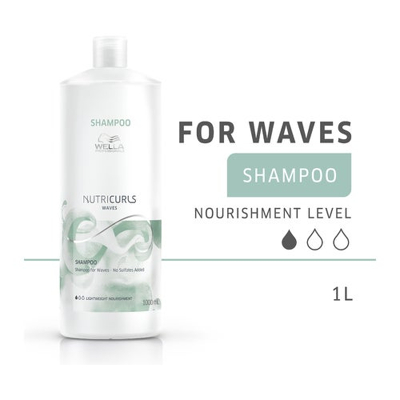 Immagine di Wella Professionals Nutricurls Waves Shampoo 1000 ml