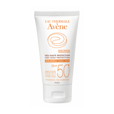 Afbeelding van Avene Sun protect mineral cream 50+ 50 ml