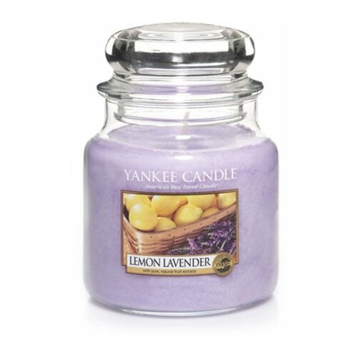 Afbeelding van Yankee candle lemon lavender medium jar