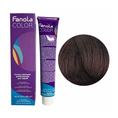 Afbeelding van Fanola Cream Color Haarverf 100 ml 5/46 Koper Rood Licht Kastanje