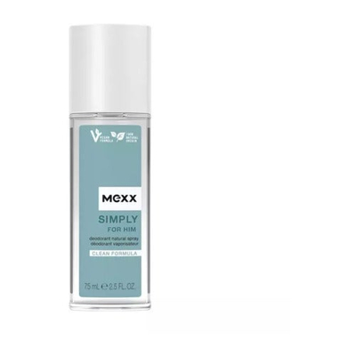 Afbeelding van Mexx Simply For Him Natural Deodorant Spray 75ML