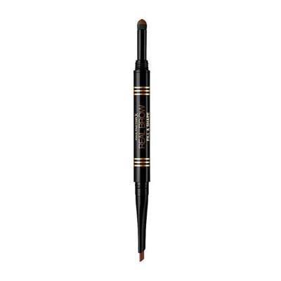 Abbildung von Max Factor REAL BROW FILL &amp; Shape Pencil Augenbrauenstift, Damen, Größe: One Size, Medium brown