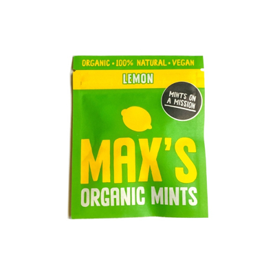 Afbeelding van Max&#039;s Organics Lemon Mints 17GR