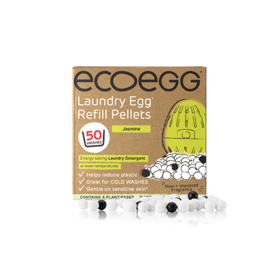 Afbeelding van Eco egg Jasmijn hervulpellets 50 Wasbeurten