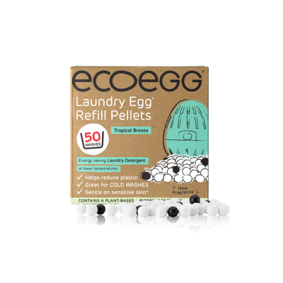 Afbeelding van Eco egg Tropical Breeze hervulpellets 50 Wasbeurten