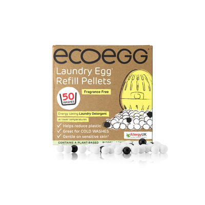 Afbeelding van Eco egg Navul pellets geurvrij 50 wasbeurten Fragrance Free
