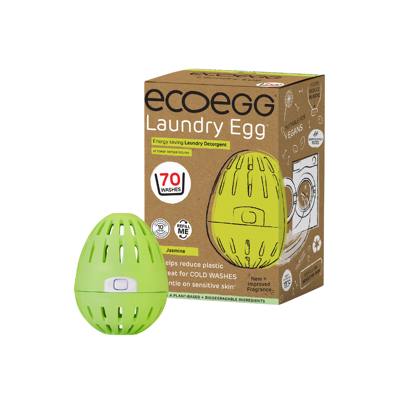 Afbeelding van Eco egg Jasmijn 70 wasbeurten met minerale pellets
