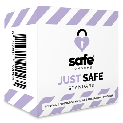 Image de Safe Préservatifs Avec Lubrifiant À Base De Silicone Standard 5 Unités