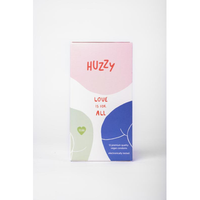 Abbildung von Huzzy 12er Pack Vegane Kondome