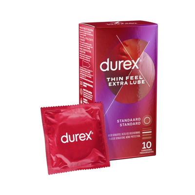 Abbildung von Durex Thin Gefühlsecht Extra Feucht 10 Kondome