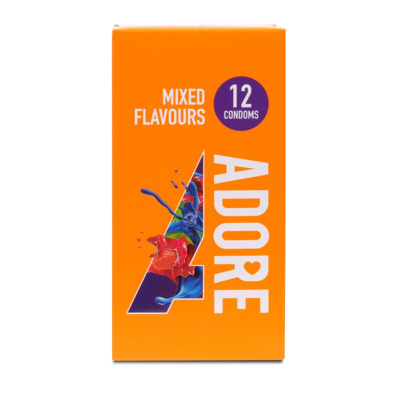 Afbeelding van Pasante Adore Flavours Condooms 12 Stuks