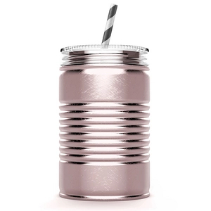 Afbeelding van Drinkbeker Asobu Mason Jar I can Roze 540 ml