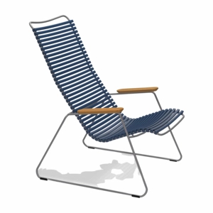Afbeelding van Loungestoel Houe Click Lounge Chair Dark blue
