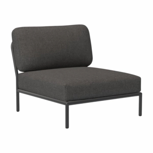 Afbeelding van Loungeset Module Houe Level Chair Dark grey