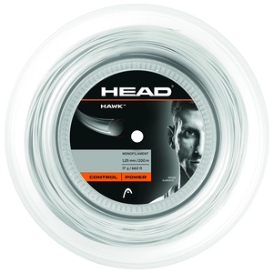 Afbeelding van Tennissnaar HEAD HAWK Reel White 1.20mm/200m