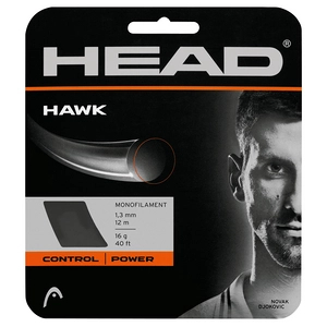 Afbeelding van Tennissnaar HEAD HAWK Grey 1.30mm/12m