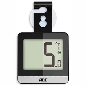Afbeelding van Diepvries en Koelkastthermometer ADE Zwart