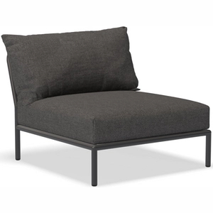 Afbeelding van Loungeset Module Houe Level 2 Chair Dark grey
