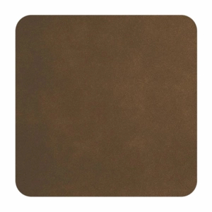Afbeelding van Onderzetter ASA Selection Soft Leather Dark Sepia (Set van 4)
