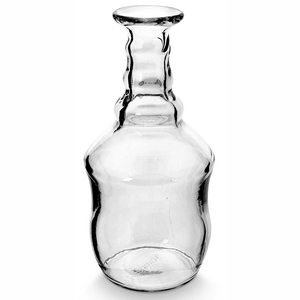 Afbeelding van Vaas VT Wonen Glass Clear Bottle Shape 11 x 23 cm