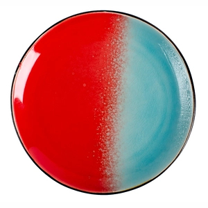 Afbeelding van Coupebord Gastro Red blue Rond 20 cm (4 delig)