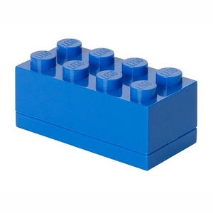 Afbeelding van Opbergbox Lego Mini Brick 8 Blauw