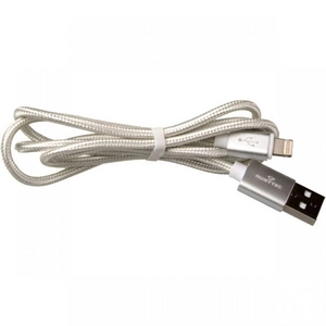 Afbeelding van Oplaadkabel Rubytec Charge Micro USB &amp; Lightning White 30 cm