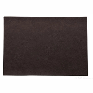 Afbeelding van Placemat ASA Selection Vegan Leather Coffee 46 x 33 cm