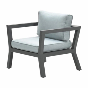 Afbeelding van Garden Impressions Colorado lounge fauteuil carbon black/ mint grey Majorr