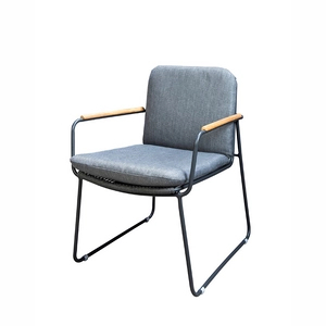 Afbeelding van Tuinstoel Yoi Serra Dining Chair Alu Dark Grey / Mixed AW