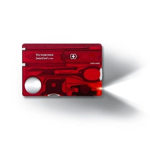 Afbeelding van Victorinox Swiss Card Lite Rood Multitools &amp; Zakmessen