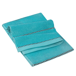 Afbeelding van Handdoek Esprit Box Stripes Turquoise (Set van 3)