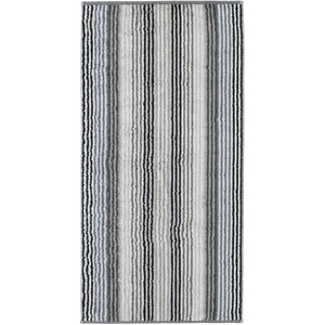 Afbeelding van Douchelaken Cawö Unique Stripes Anthracite (70 x 140 cm)