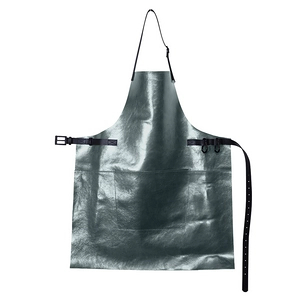 Afbeelding van Schort Dutchdeluxes BBQ Style Apron Metallic Grey