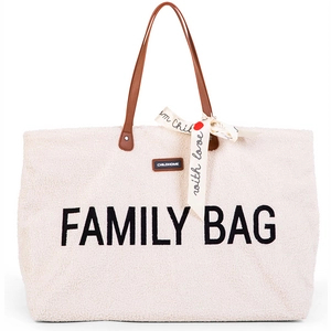 Afbeelding van Family Bag Childhome Teddy Offwhite