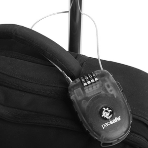 Afbeelding van PacSafe Retractasafe 250 Kabelslot Kleurloos Beveiliging Koffers, Rugzakken &amp; Tassen