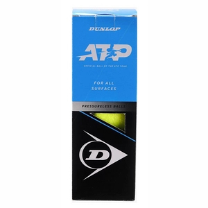 Afbeelding van Tennisbal Dunlop ATP Pressureless 3 Box