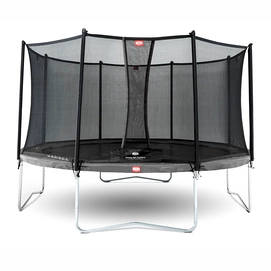 Afbeelding van Trampoline BERG Favorit Grey 430 + Safety Net Comfort