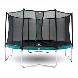 Afbeelding van Trampoline BERG Favorit Green 380 + Safety Net Comfort