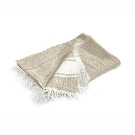 Afbeelding van Fouta Libeco The Belgian Towel Flax Stripe