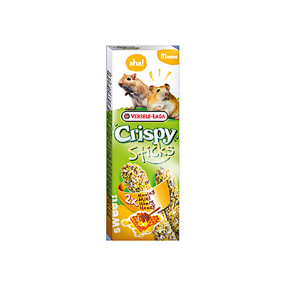 Obrázek VERSELE LAGA Crispy Sticks medové tyčky pro křečky a pískomily 2x55g
