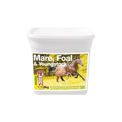 Obrázek NAF Mare, Foal and Youngstock vitamíny a minerály pro březí klisny, hříbata mladé koně 1,8kg