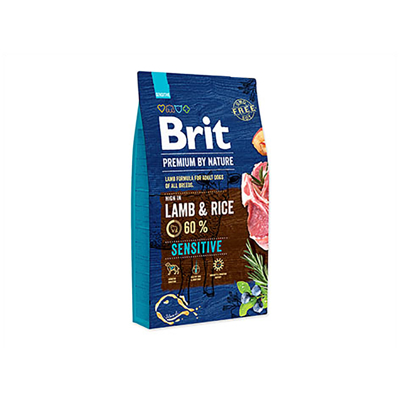 Obrázek BRIT Premium by Nature Sensitive Lamb 8kg