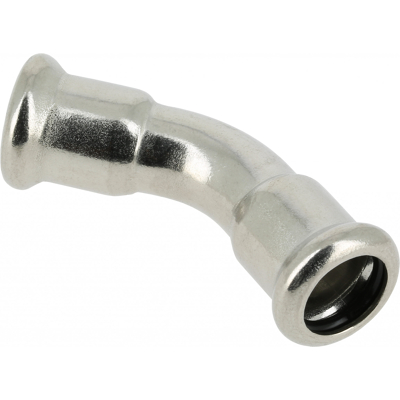 Image of Bonfix Press fittings Stainless Steel 316L Elbow 45 22 x