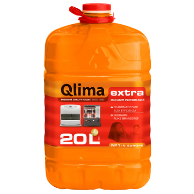 Afbeelding van Qlima Extra Kachelbrandstof 20 Liter Oranje Kachel Brandstof