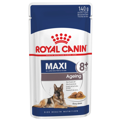 Afbeelding van Royal Canin Maxi Ageing 8+ Natvoer Hondenvoer 10x140 g