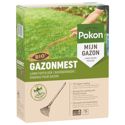 Afbeelding van Pokon Bio Gazonmest Gazonmeststoffen 15 m2