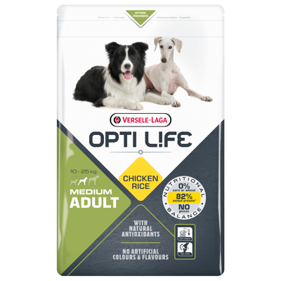 Afbeelding van Opti Life Adult Medium Hondenvoer 2.5 kg